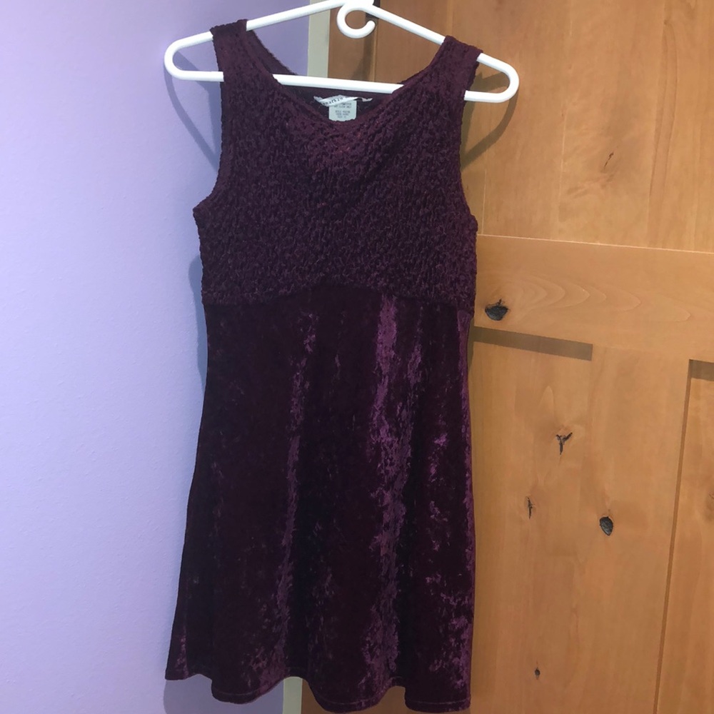 Vintage velvet dress